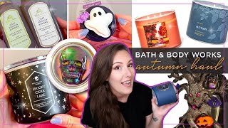 Bath & Body Works Fall Candle Haul | Bath & Body Works Halloween 2022 🕯