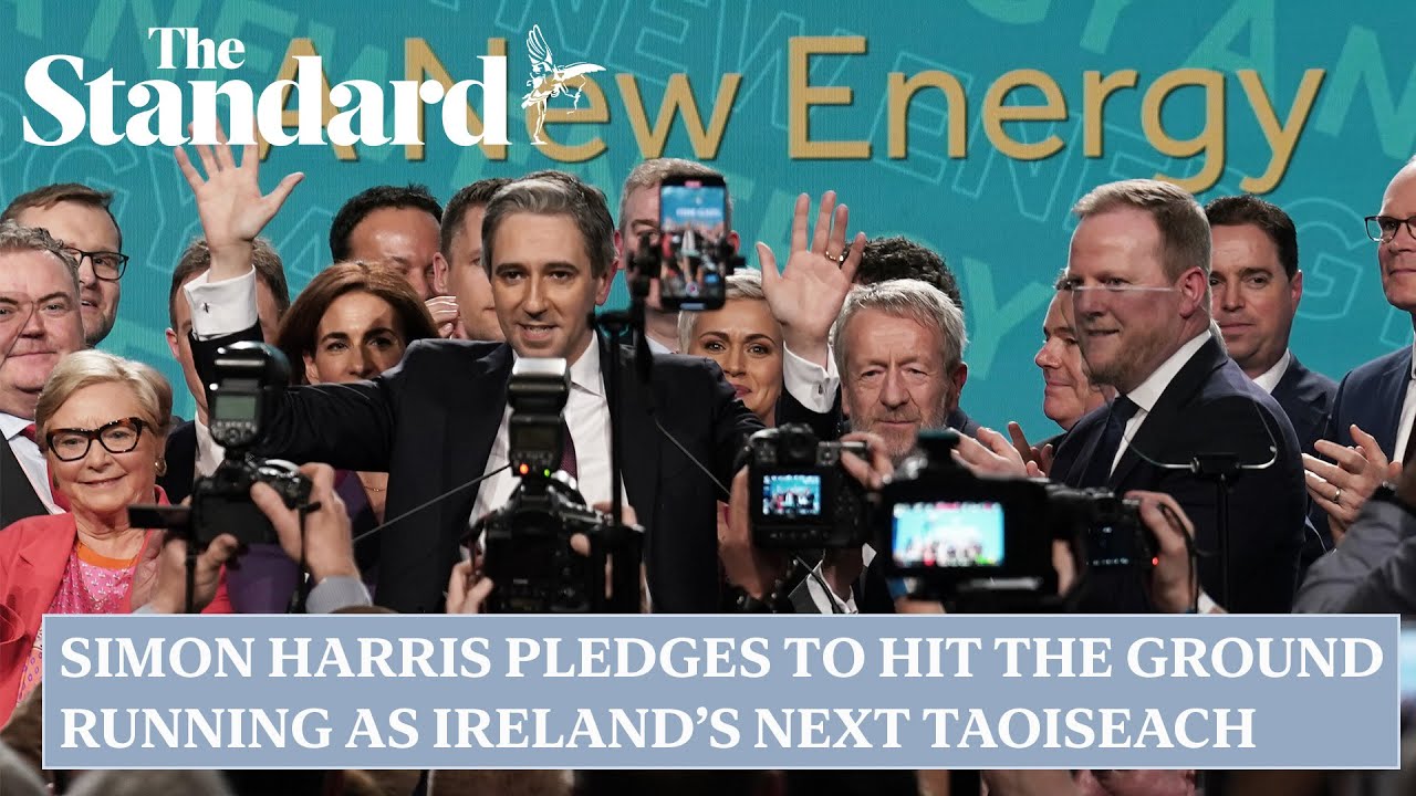 Simon Harris pledges to hit the ground running as Ireland’s next taoiseach