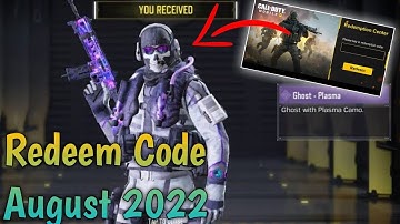Call Of Duty Mobile Redeem Code 2022 | Codm Redeem Code | Today Redeem Code Codm | New Redeem Code