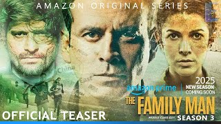 The Family Man Season 3 - Official Teaser Announcement | Raj &amp; DK | Manoj Bajpayee |Amazon