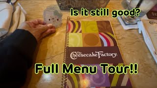 Cheesecake Factory - Full Menu 