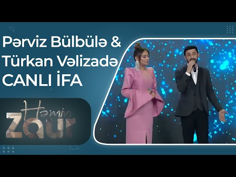 Pərviz Bülbülə & Türkan Vəlizadə - Meyxana, Qafiyə, Popuri, Canlı İfa - Həmin Zaur