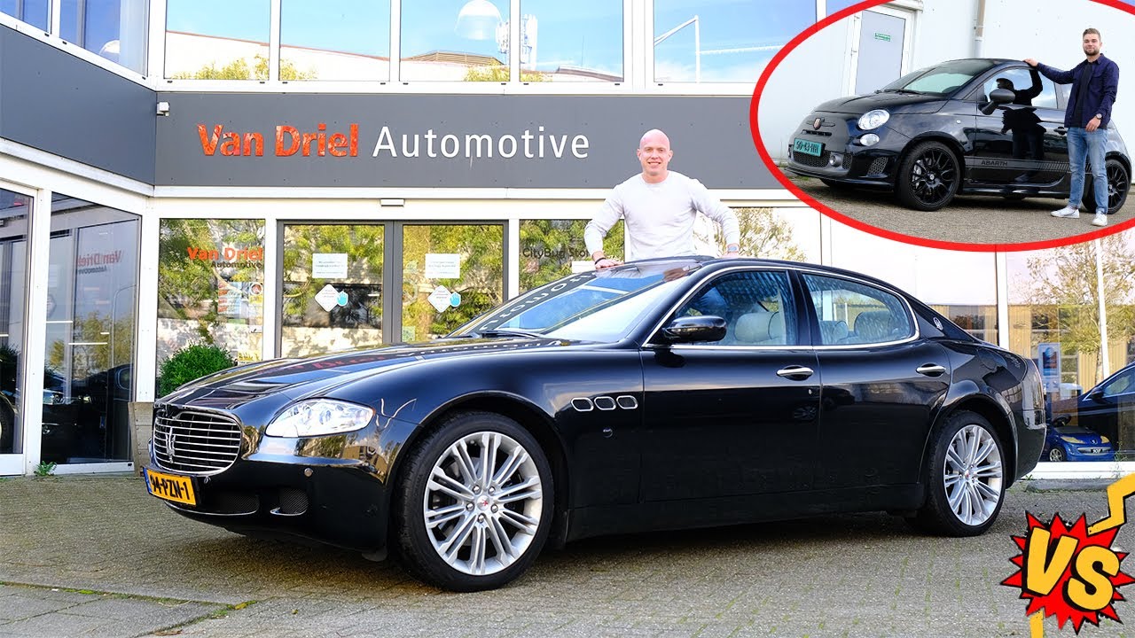 Maserati Quattroporte VS. Abarth 595 Competizione | Van Driel Automotive