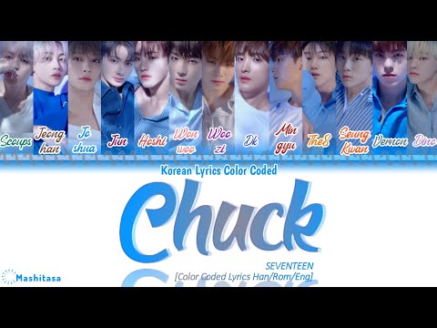 Seventeen Chuck Color Coded Han Rom Eng Korean Lyrics Color Coded Request Atinovelas 