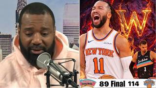 Jalen Brunson is unreal! - Chris Canty reacts to Knicks stifle Wemby, Spurs with high-level defense