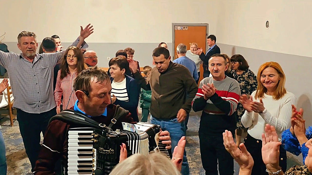 LIJEPE STARE PJESME NA PROSLAVI ROĐENJA UNUKA MICE I JURE PLIVELIĆ U FURJANU-OPIUM SLUNJ 4K..