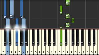 จอร์จ ซาร่า Masketeer X Sleep Flowz X JKR  เปียโน piano tutorial