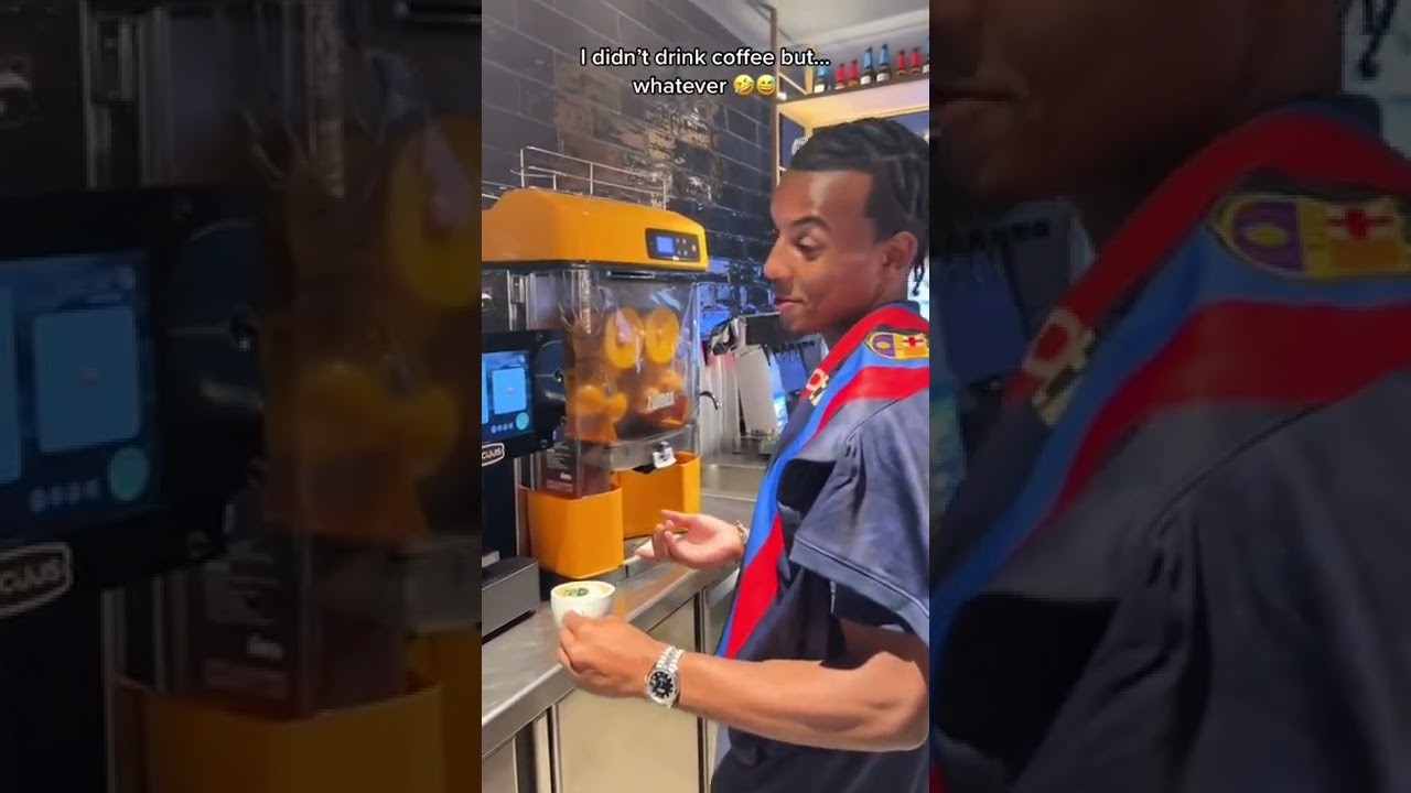 El mejor barista de Barcelona ☕️ 😂
