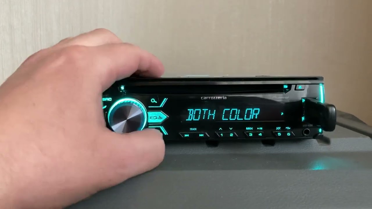 Pioneer carrozzeria deh-4300 - YouTube