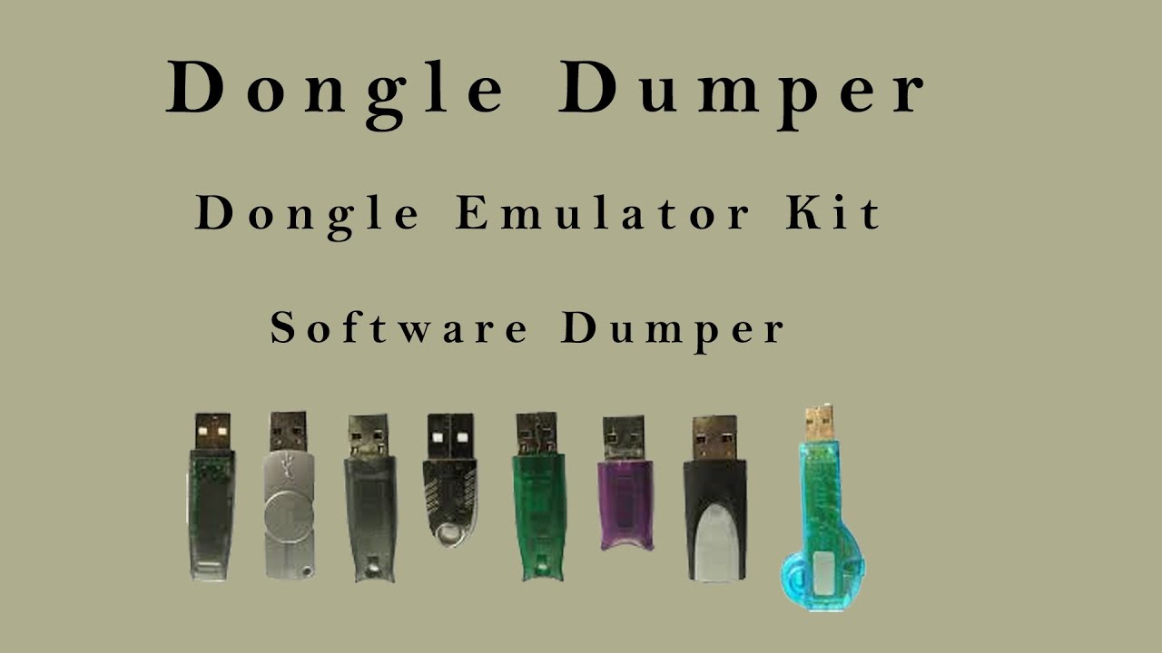 Dongle Dumper Dongle Emulator kit Software Dumper YouTube