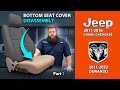 Jeep Grand Cherokee (2011 - 2016) Bottom Seat Cover Replacement - Part 1 - (Disassembly)