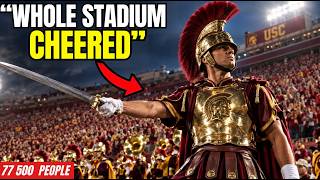 Europeans Watched a Whole Stadium Cheer for TROY - Then USC’s Band Started to Play Guide