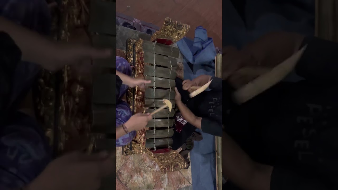 Tabuh telu batur sari gangsa/kantil polos sangsih