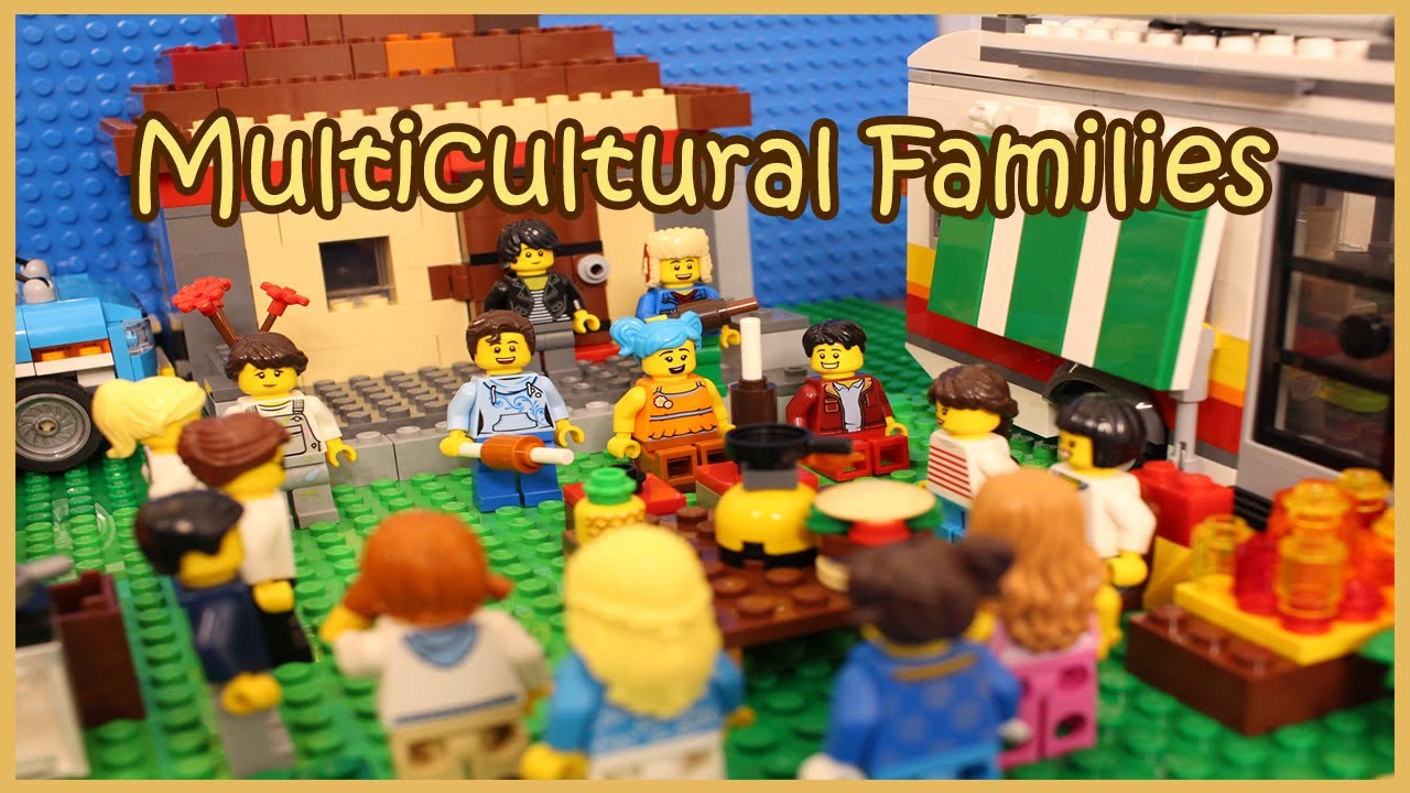 [Lego Stop motion] Multicultural Families. - YouTube