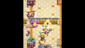 Bro went elixir golem first play 💀 #clashroyale #gaming