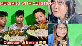 MUKBANG With JUICY QUESTION 2024 |@surbalaluwang2655  karanje magi 🤣