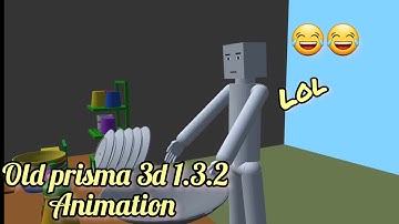 First animation of my Old prisma 3d 1.3.2 😅😂😂