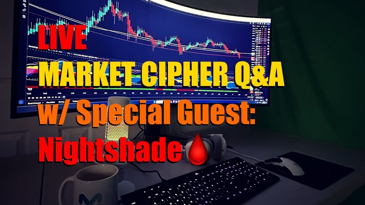 LIVE Market Cipher Q&A - Guest Appearance: Nightshade 🩸