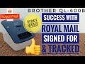 How to Use the Brother QL-600 Thermal Printer for Royal Mail Tracked QR Code/Barcode Postage Labels