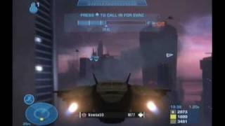 Halo:Reach - How to Fly a Pelican and Phantom Easter Egg!!