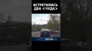 Один на сплошной, второй обочечник🤦  #автохам  #случайнадороге #авто