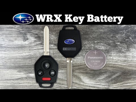 2015 – 2019 Subaru WRX Key Fob DIY Battery Replacement – How To Change Replace WRX Remote Batteries