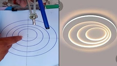how to mark a new 4 circle fancy ceiling design | khushab ceiling point