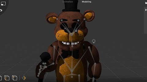 [FNAF|P3D] Test GoldenFreddy UFMP