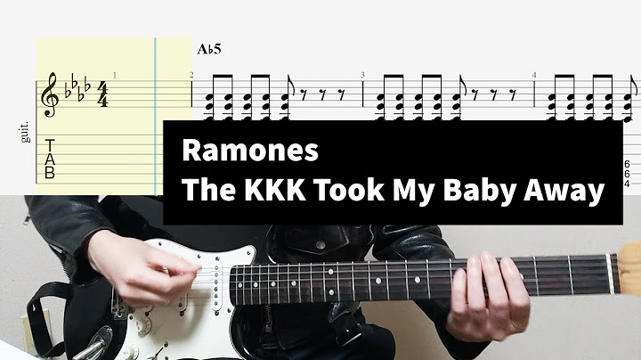 The KKK Took My Baby Away Guitar version - Guitar performance video thumbnail