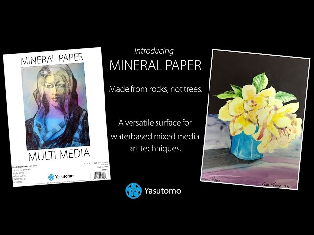 Yasutomo Mineral Paper Artist Pads