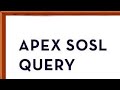 Session20 soql query in salesforce #salesforce #soqlquery