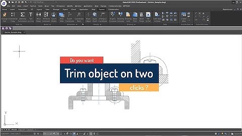 GstarCAD Express Tools- Trim Enhancement