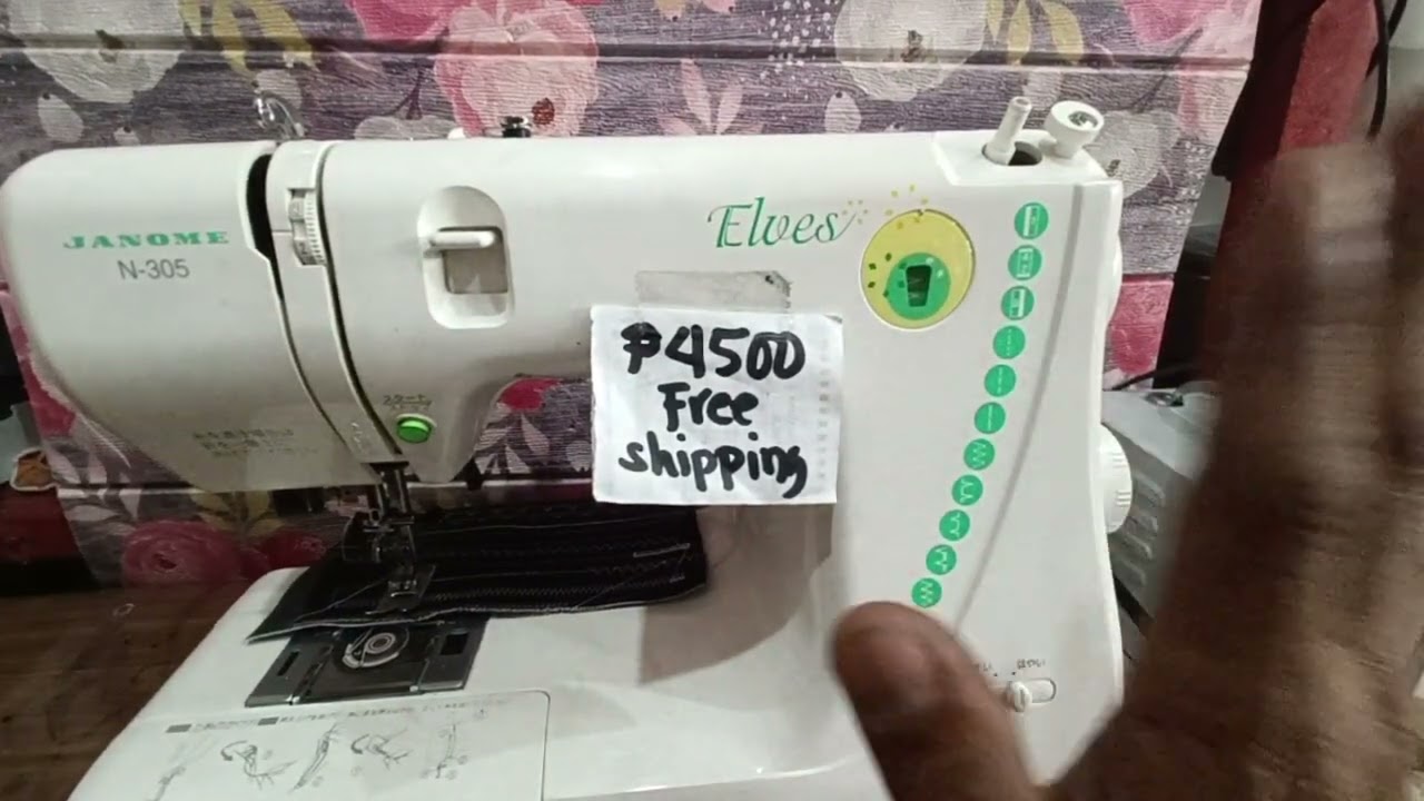 Janome brand.model-Elves N-305 - YouTube