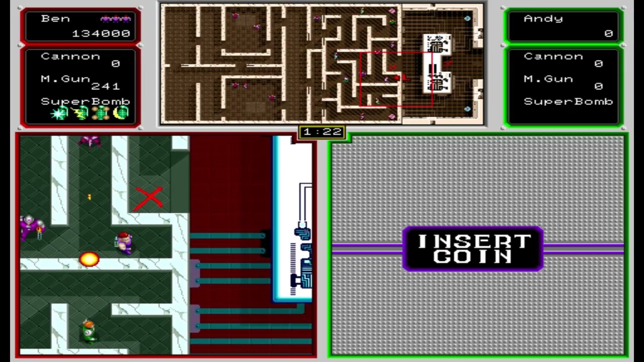 똥손이 게임하는법 (MAME) 크랙 다운 일본판 , Crack Down