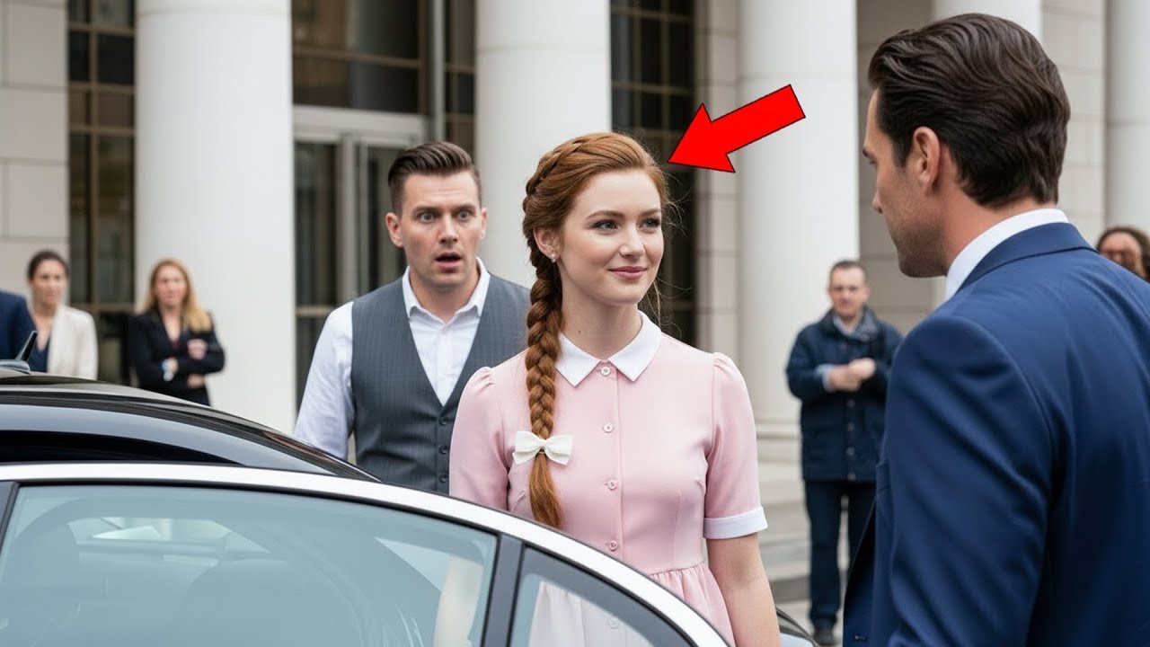Она молча ушла после развода, а спустя несколько минут уехала на лимузине миллиардера