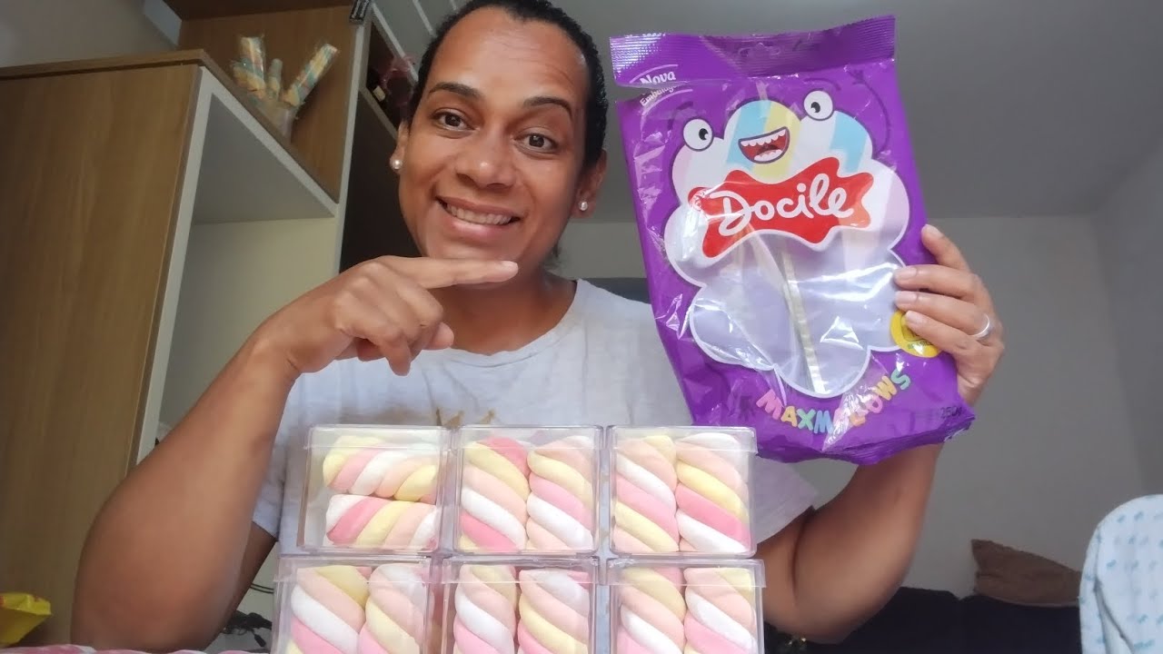 Quantas caixinhas acrílica consigo encher com 1 pacote de marshmallow de 250 gramas ? #dicas #festa