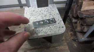 Harbor Freight 1 ton press modifications by Tommy K