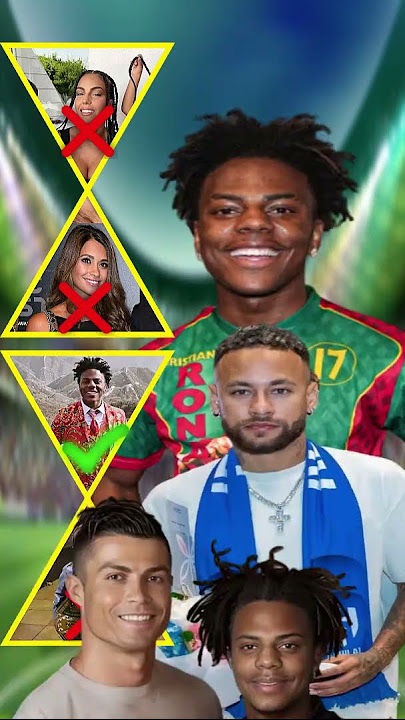 Ronaldo😍 vs Neymar😎 vs Haaland🤩 vs IShowSpeed🔥 vs Georgina Rodríguez🤩⚽