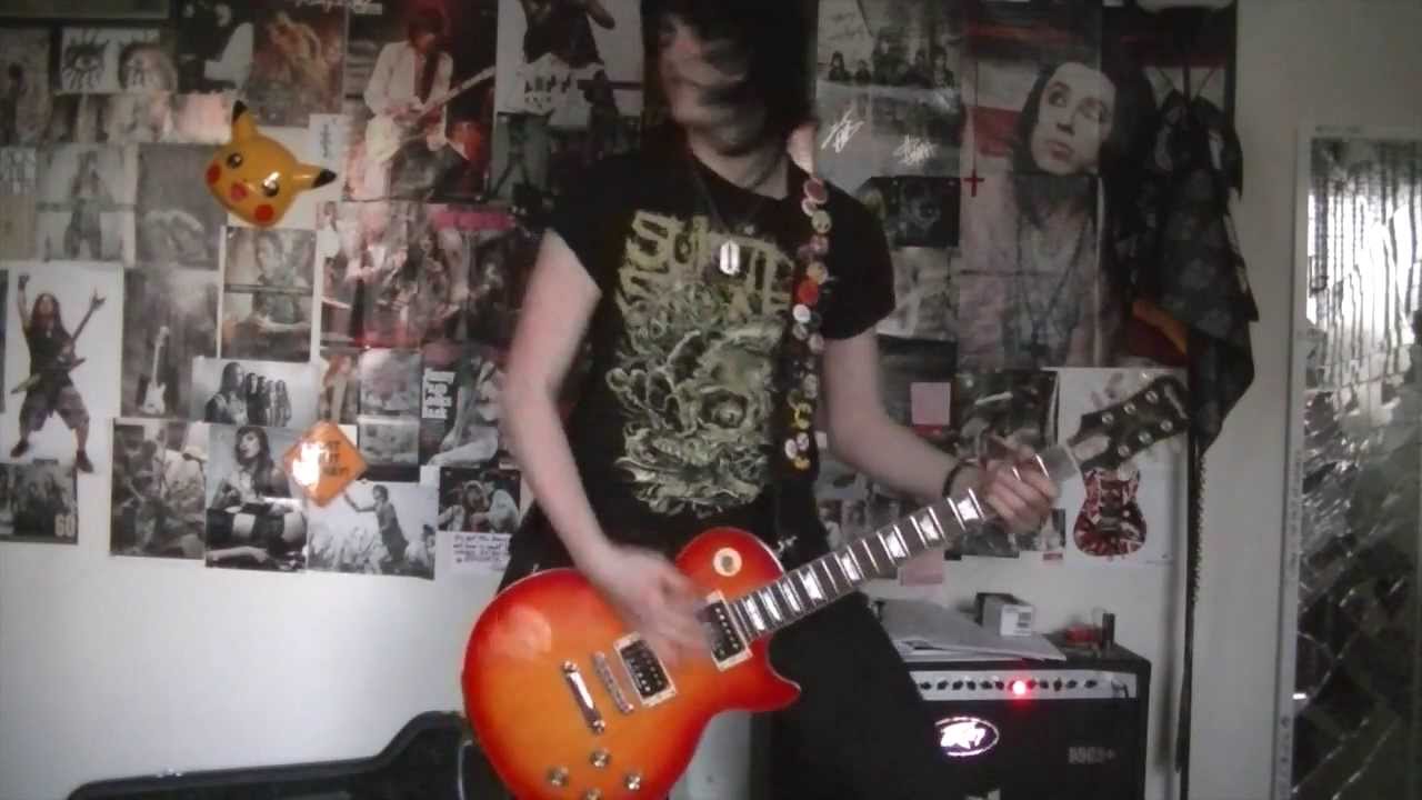 5 Minutes Alone Pantera Guitar Cover With Solo - YouTube