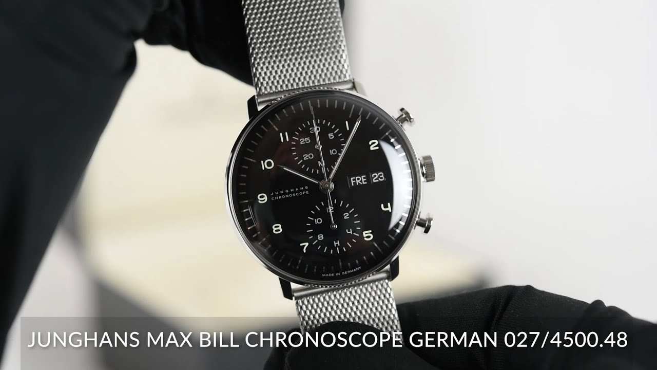 junghans max bill lume