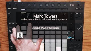 Euclidean Mode - MaxforLive Sequencer for the Ableton Push
