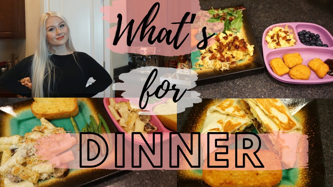 WHAT’S FOR DINNER | EASY & BUDGET FRIENDLY MEAL IDEAS | Jordan Murdock