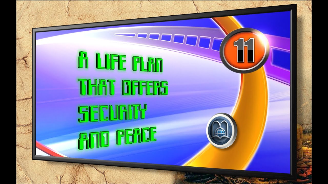 A Life Program That Offers Security and Peace - Topic 11 (At the feet of Jesus)