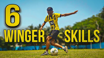 6 SIMPLE Football Skills For WINGERS