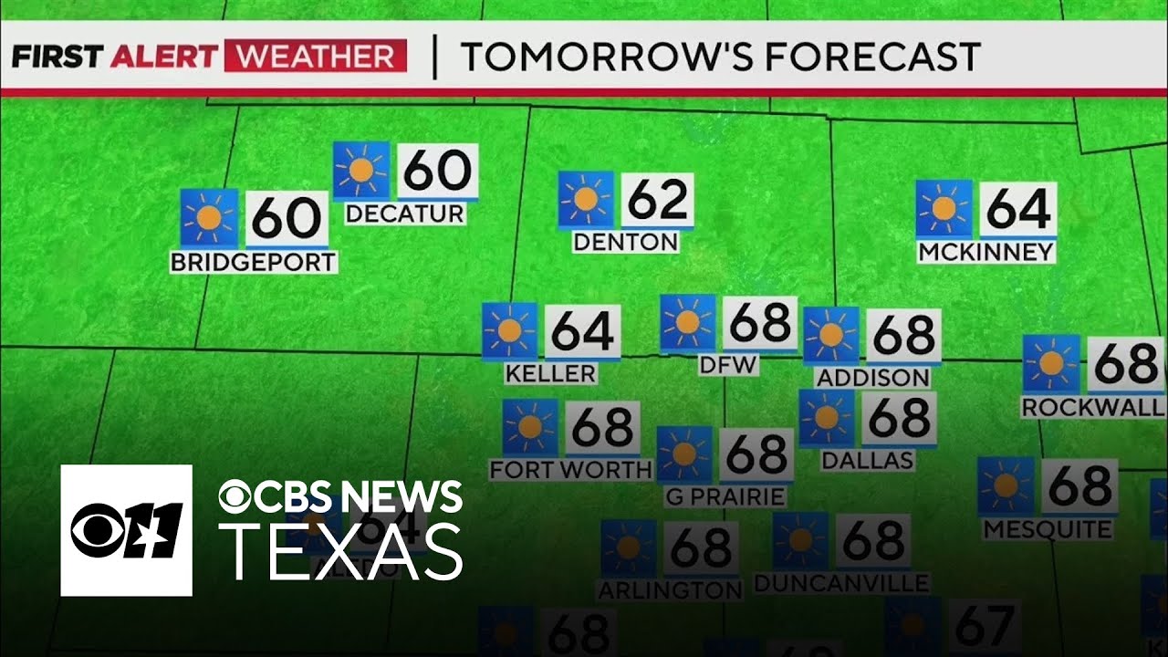 Patchy, dense morning fog possible in North Texas - YouTube