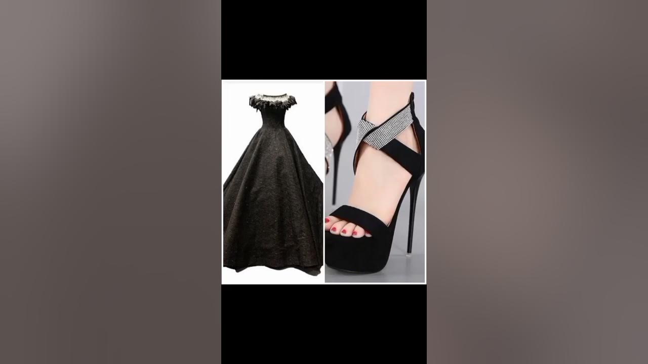 Ball gauns and maching pencil heel sandals callection 🤩🥳