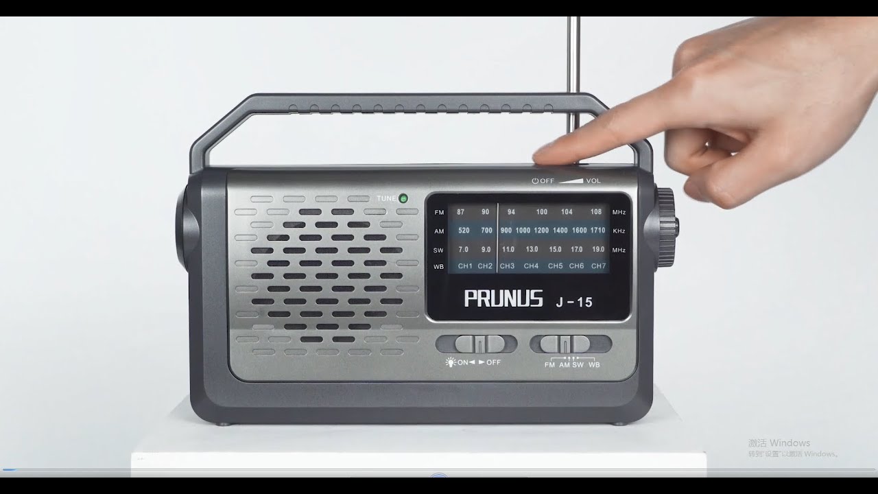 Introduction of PRUNUS J15 AM FM SW Portable Radio With Best Reception ...