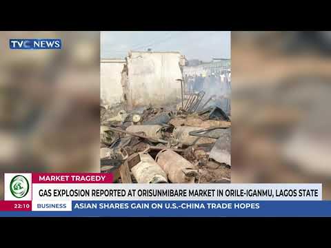 Gas Explosion Reported At Orisunbare Market In Orile Iganmu Lagos State