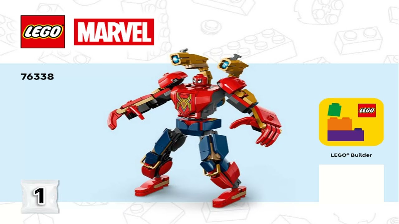 Marvel Super Heroes - Mech Battle: Spider-Man vs. Doc Ock LEGO instructions