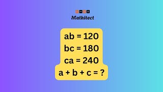 Finding a+b+c from ab, bc, and ca: An Algebraic Insight